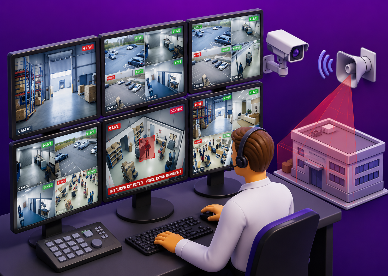 Why CCTV Monitoring Is Essential for Modern Business Security